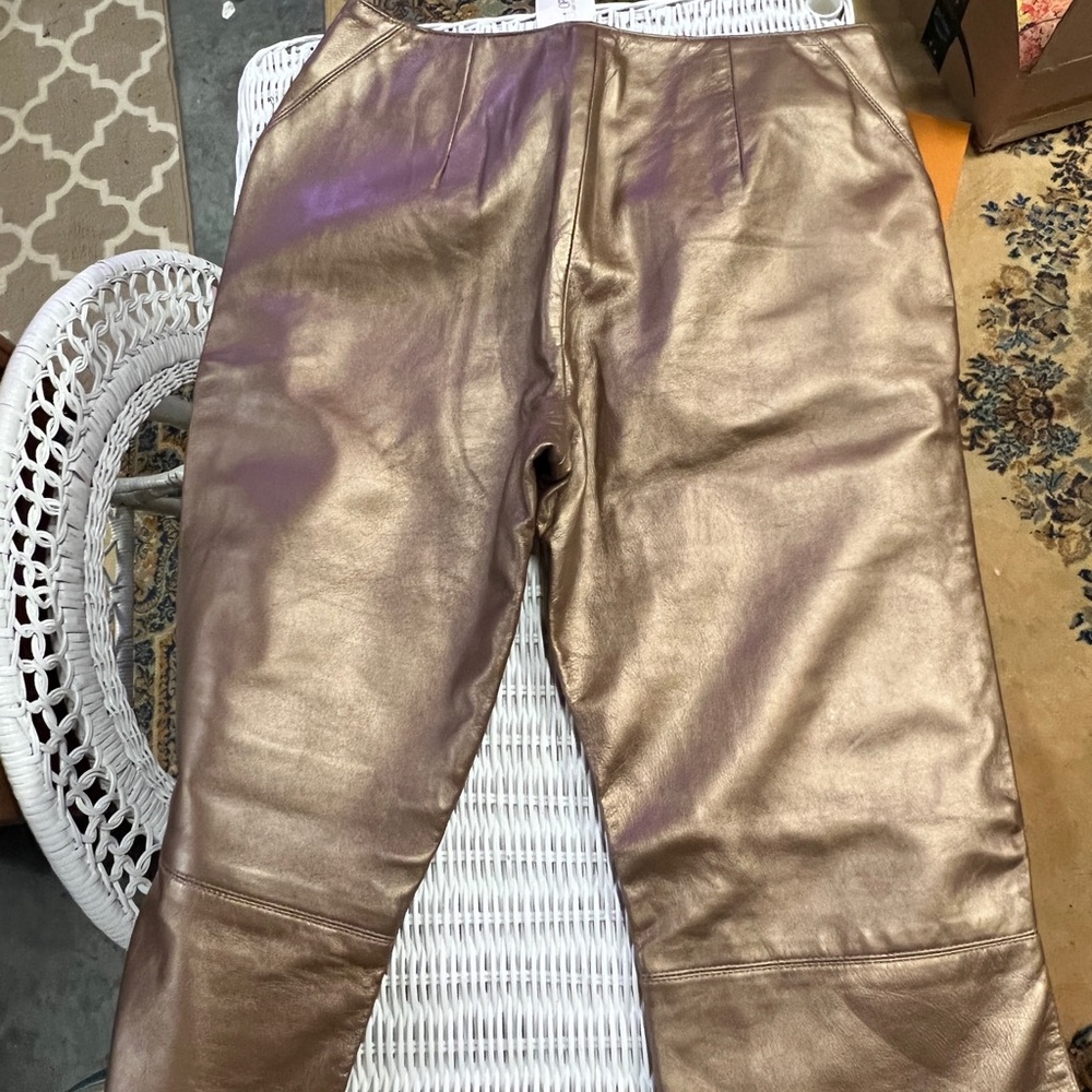 Sax 5th Avenue, Folio Leather Pant NWT